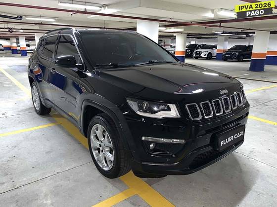 JEEP COMPASS 2.0 16V FLEX LONGITUDE AUTOMÁTICO JEEP COMPASS 2.0 16V FLEX LONGITUDE AUTOMÁTICO